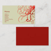 Zwemelen nr. 0025 visitekaartje (Voorkant / Achterkant)