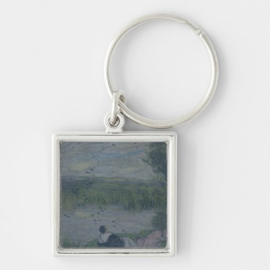 Zwemelen Sleutelhanger (Voorkant)