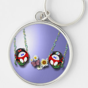 Zwemelen Sleutelhanger