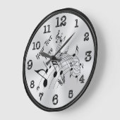 Zwemelen van de Aangepaste Klok van de Nota van de (Hoek)