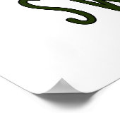 Zwemelen van grappige slaapkamer poster (Hoek)