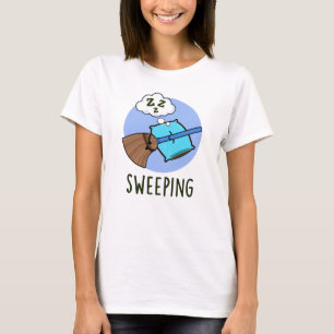 Zwemelen van grappige slaapkamer t-shirt