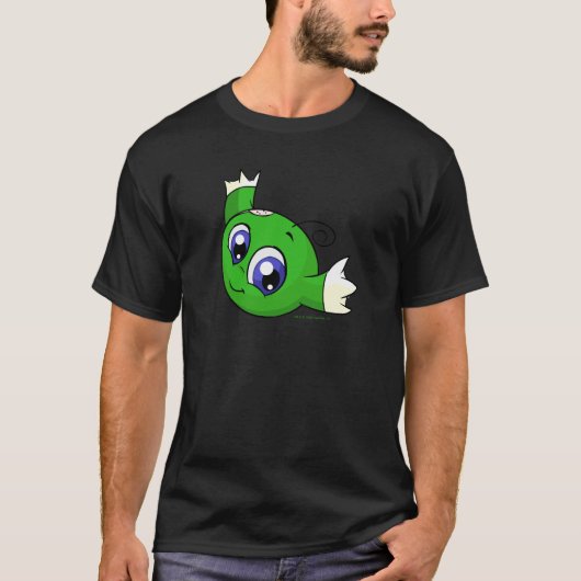 Zwemelgroene kiko t-shirt (Voorkant)