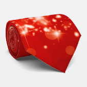 Zwemelrood met lichte verlichting + uw ideeën stropdas (Opgerold)