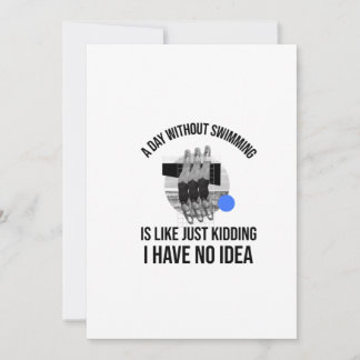 ZWEMEN (5) BEDANKKAART