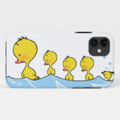 Zwemende eenden Case-Mate iPhone case (Achterkant (horizontaal))