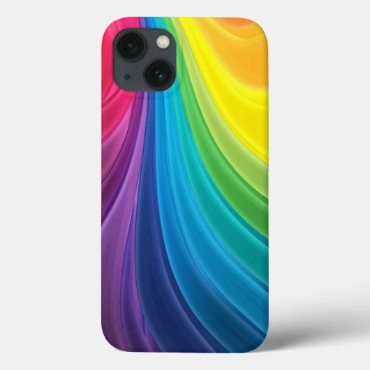 Zwemende regenboog Abstract Case-Mate iPhone Case (Achterkant)