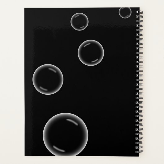 Zwemende Shark Montly Planner voor meisjes (Achterkant)