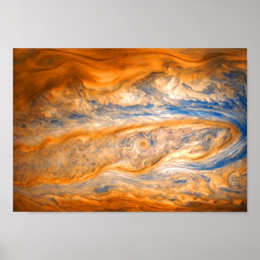 Zwemende wolken van Jupiter Poster (Voorkant)