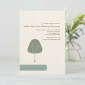 Zwemere Bouw Dag Uitnodiging (Staand voorkant)