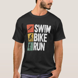 Zwemfiets Run Triathlon Training Triatleet T-shirt
