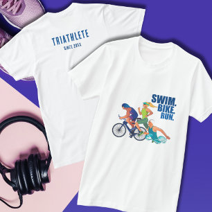 Zwemfiets run   Triatleet sinds 20XX T-shirt