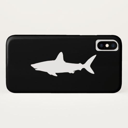 Zwemhaai Case-Mate iPhone Case (Achterkant (horizontaal))