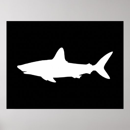 Zwemhaai Poster (Voorkant)