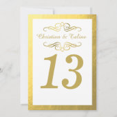 Zwemig Vloeiend met contouren 5x7 witte tabelkaart Kaart (Achterkant)