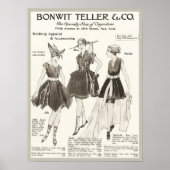 Zwemkleding uit 1916 Reclame voor zwemkleding uit Poster (Voorkant)