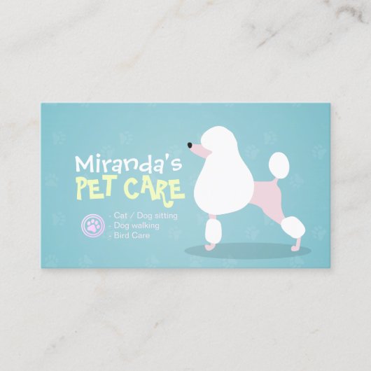 Zwemkleding voor gezelschapsdieren Zwemmen en Groo Klantenkaartje (Voorkant)