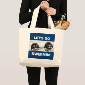 zwemkranten grote tote bag (Voorkant (product))