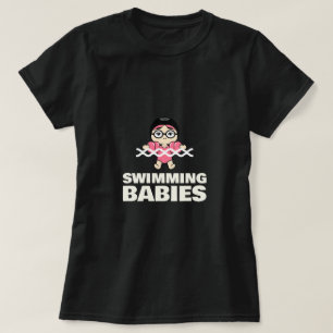 Zwemles Zwemmen Aquatic Center voor Baby's T-shirt