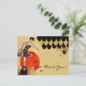 Zwemmeisje ~ Briefkaart (Staand voorkant)