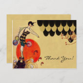 Zwemmeisje ~ Briefkaart (Voorkant / Achterkant)