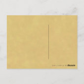 Zwemmeisje ~ Briefkaart (Achterkant)