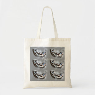 Zwemmelade Thunder_Cove Grey Tote Bag