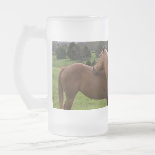 Zwemmen Beauties Frosted Mok (Links)