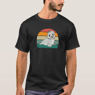 zwemmen bebaarde zeehonden huilen Zee Noord-Zee Co T-shirt