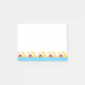 Zwemmen Emojis Post-it® Notes (Voorkant)