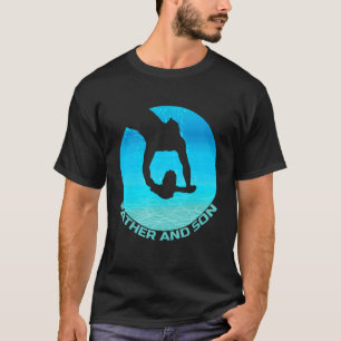 Zwemmen en Duiken Vader en Zoon T-shirt