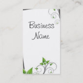 Zwemmen en grenzen visitekaartje (Achterkant)