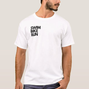 ZWEMMEN / FIETSEN / RUN T-shirt TRIATHLON Life Sty