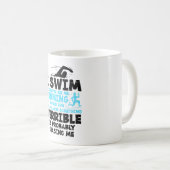 Zwemmen - Ik zwom Koffiemok (Voorkant rechts)