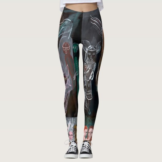 Zwemmen in de Geestenwereld Leggings (Voorkant)