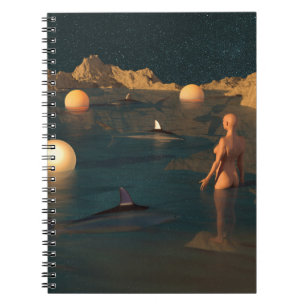 Zwemmen in de Nacht Notitieboek