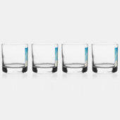 Zwemmen in de rust whisky glas (Rechts)