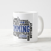 Zwemmen - Jumbo-Mok Extra Grote Beker (Voorkant rechts)