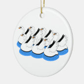 Zwemmen Keramisch Ornament (Links)