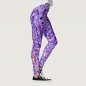 Zwemmen met Abstracte koraalLeggings Leggings (Rechts)