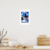 Zwemmen met dolfijnen poster (Keuken)
