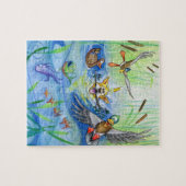 zwemmen met turbo legpuzzel (Horizontaal)