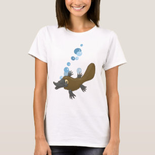 Zwemmen Platypus T-shirt