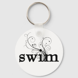 zwemmen sleutelhanger