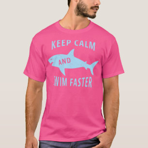 Zwemmen Sneller Grappig Zwemcadeau T-shirt