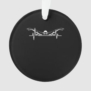 Zwemmen van het zwembad Swim Team zwemmen Vrouwen  Ornament