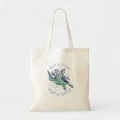 Zwemmen van kalkoenen tote bag (Voorkant)