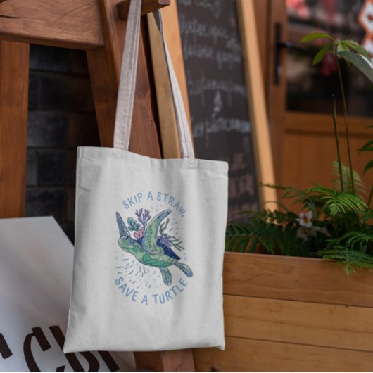 Zwemmen van kalkoenen tote bag