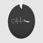 Zwemmen - Zwemmen hartslag Ornament (voorkant)