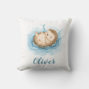 Zwemmende Baby Egel Persoonlijke Babykamer Kussen